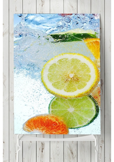 Limon Portakal Mutfak Poster