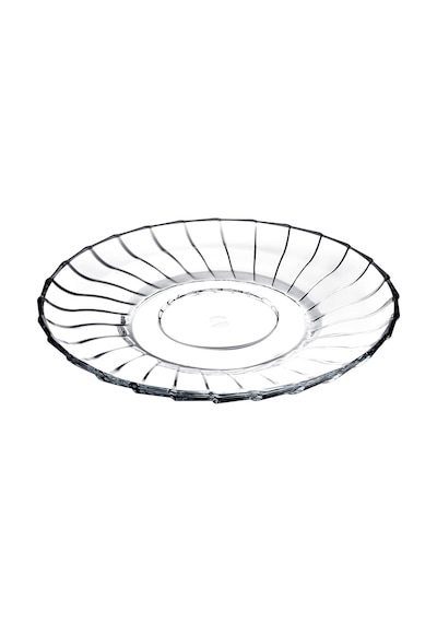 Bouquet Tatlı Tabağı 158 Mm Damla Logo 4 Ofset Hediyelik Kutu 24 Paşabahce Açık Gri