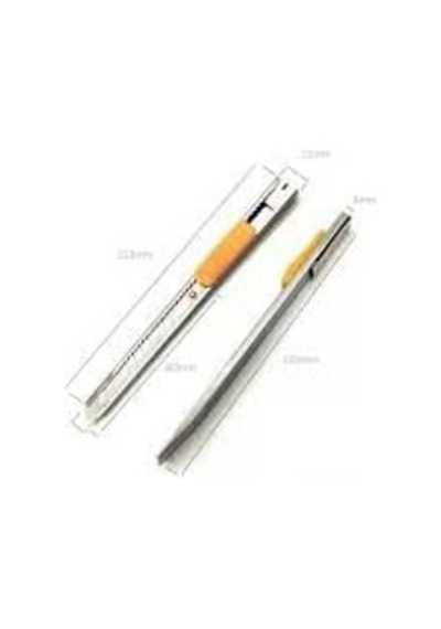 Snap-of Kupa Cep Tip Ince Metal Maket Bıçağı Dar Maket Bıçağı A-1p Aluminyum Gövde Bıçak Otomat