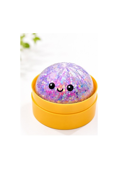 1 Adet Çin Mantısı Squishy Stres Topu Simli Sıkılabilir Yumuşak Oyuncak