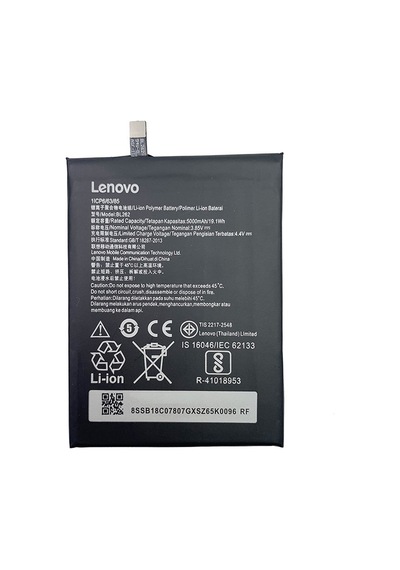 Lenovo Vibe P2 Batarya Pil - P2A42 - BL-262 - 5000 mAh -  Kalite