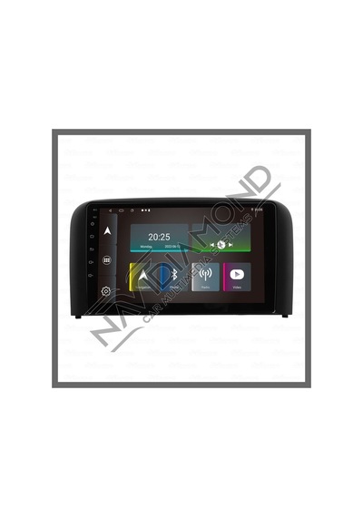 Özer Elektronik Volvo S80 2004-2006 2 Gb Ram 16 Gb Hafıza Androıd Carplay Multımedıa Teyp 10 İnç