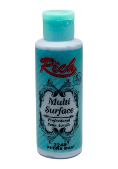 Multi Surface Mobilya Boyama - Her Yüzey Için Akrilik Boya 120 Cc. 2248 Pudra Mavi 1202248 0000 Naturel