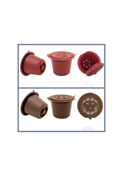 Omeniv Nespresso Uyumlu Kahve Dolum Kapsül Fırça Kaşık Seti