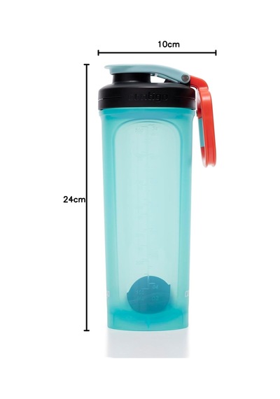 Shake Go Sporcu Suluğu & Shaker 820ml Turkuaz