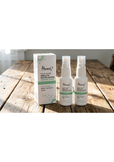Homm Life Nefes Tazeleyici Ağız Spreyi 25 Ml Ferah Bir Gün İçin - 4 Adet