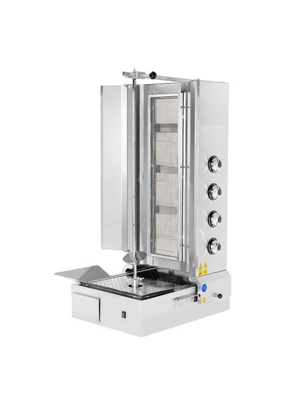Karacasan Lpg Tüplü 4 Radyanlı Alttan Motorlu Döner Ocağı Makinesi Krcs.amsdogl.4