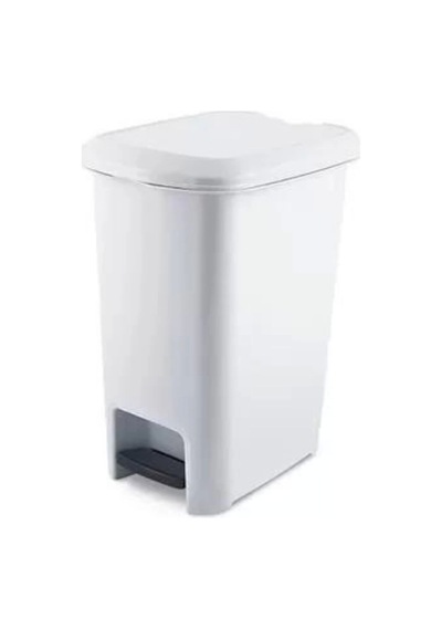Üçsan 1056 Slim Pedallı Çöp Kovası 44x31x55cm 40 Lt Çok Renkli