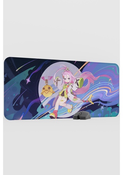 Aino Genshin Impact Anime Oyuncu V2 - 90x40 Xxl Gaming Mouse Pad Fare Altlığı