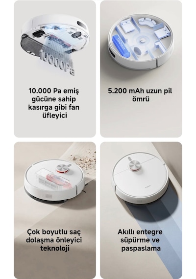 Xiaomi Robot Vacuum S40 Robot Süpürge
