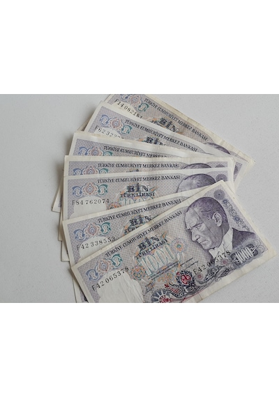 1000 Türk Lirası - 7. Emisyon 2. Tertip Kağıt Para