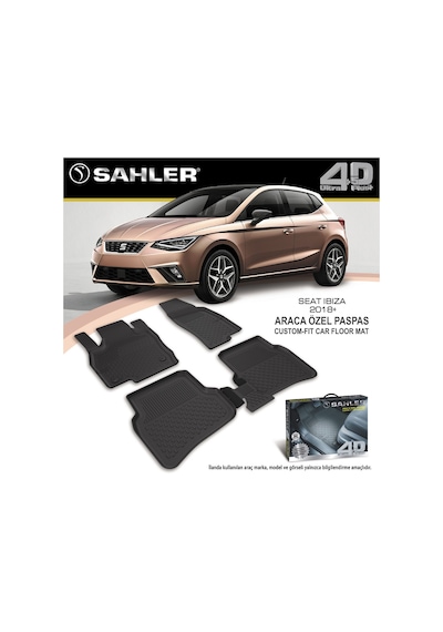 Seat Ibıza Havuzlu Paspas 4.5D Sahler 2018 Sonrası