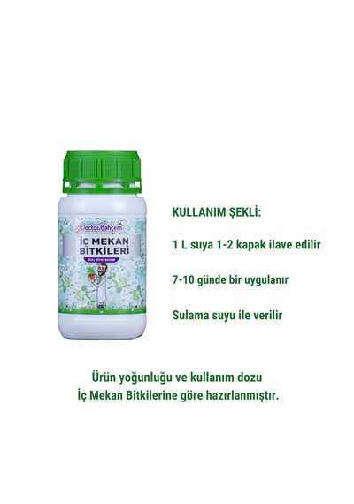 Doktor Bahçem İç Mekan Özel Bitki Besini & Vitamin 500 Ml