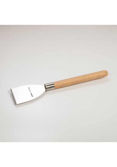 Creme Spatula No:6 Ahşap Sap Siyah