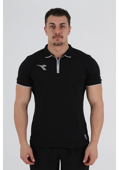 Diadora Satürn Kamp T-Shirt Siyah