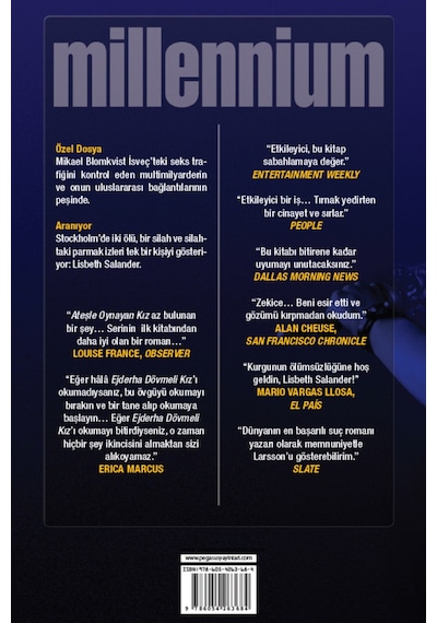 Ateşle Oynayan Kız - Millennium Serisi 2