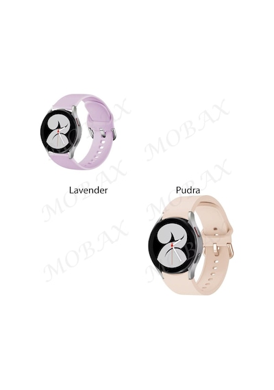 Samsung Uyumlu Galaxy Watch 4 44Mm Kordon Silikon Kordon