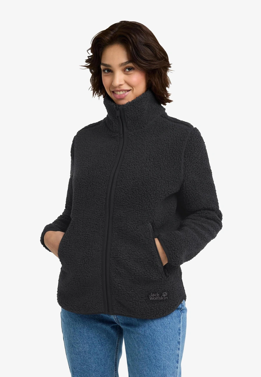 Jack Wolfskin High Curl Kadın Sweatshirt C-jaca65073b30v37 Siyah Jack Wolfskin High Curl Kadın Sweatshirt C-jaca65073b30v37 Siyah