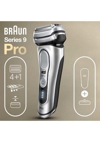Braun Series 9 9417 Islak & Kuru Şarjlı Tıraş Makinesi + Şarj Standı + Seyahat Çantası
