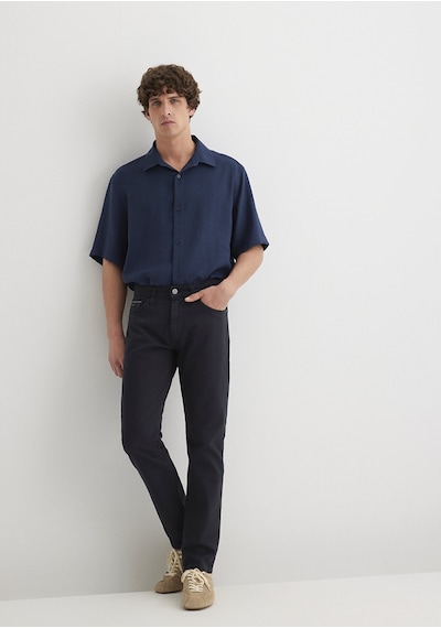 Mavi - Jake Mavi Black Koyu Lacivert Gabardin Pantolon 0042288052 Lacivert