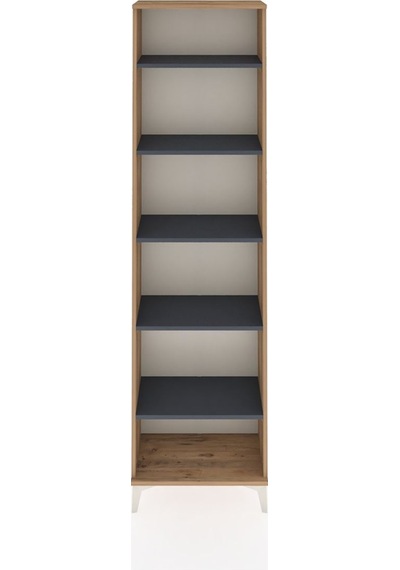 Arges Dolap 5 Raflı 60x30x221 Çam-antrasit Atlas Çam Arges Dolap 5 Raflı 60x30x221 Çam-antrasit Atlas Çam