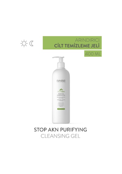 Babe Stop Akn Purifying Cleansing Arındırıcı Temizleme Jeli 400 ML