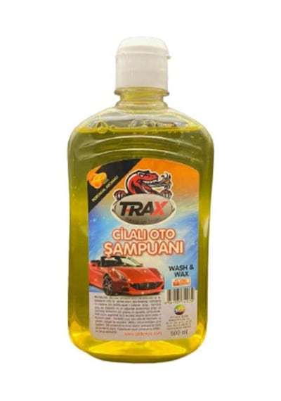 Trax Süper Kalite Cilalı Araba Oto Şampuanı 500 Ml