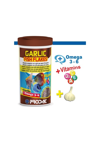 Prodac Garlic Fish Flakes 100gr Açık