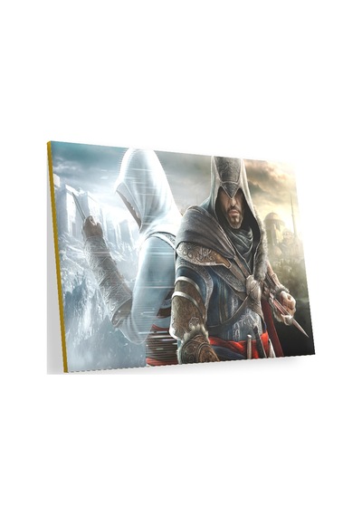 Cakasepetim Assassins Creed Revelations Suikastçiler İstanbul'da Ahşap Mdf Tablo
