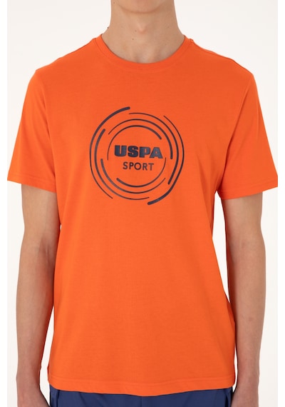 U.S. Polo Assn. Erkek Regular Fit Bisiklet Yaka Nar Çiçeği Tişört 50300261-VR039 U.S. Polo Assn. Erkek Regular Fit Bisiklet Yaka Nar Çiçeği Tişört 50300261-VR039