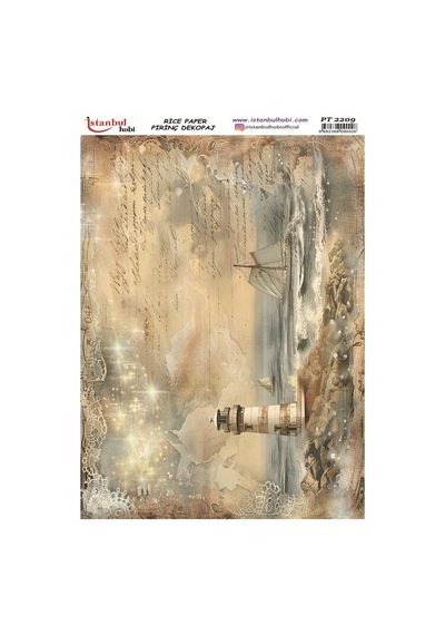 Pirinç Dekopaj Kağıdı 30x42cm Pt-2209