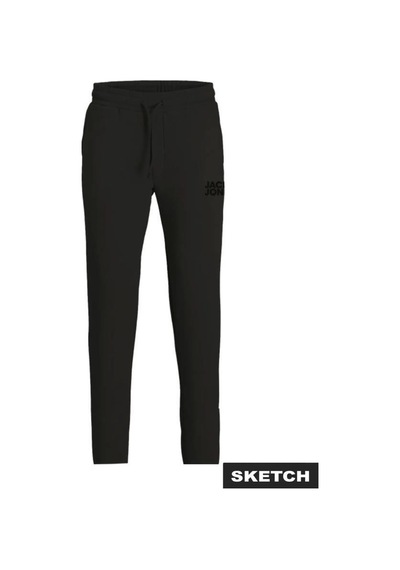 Jack & Jones Jack&jones 12290437 Jpst Gordon Pant Black Erkek Eşofman Altı Siyah
