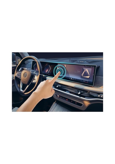Bmw İ4 M50 Uyumlu Araç Ekran Koruyucu Şeffaf Nano Tam Kaplama Tek Parça 9h Kırılmaz