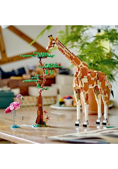 LEGO® Creator 3'ü 1 Arada Vahşi Safari Hayvanları 31150 - Yaş ve Üzeri Çocuklar İçin Yaratıcı Oyuncak Yapım Seti  (780 Parça)