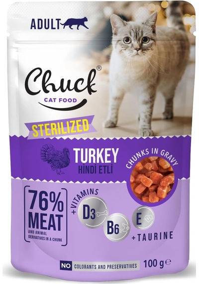 Chuck Pouches, Yetişkin, Steril Hindi 100 Gr X 24 Adet 103 Ivory