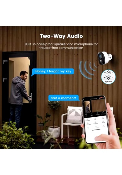 O-kam 3033 Wi-fi Şarjlı 128gb Ip Güvenlik Kamerası Gece Görüşlü O-kam 3033 Wi-fi Şarjlı 128gb Ip Güvenlik Kamerası Gece Görüşlü