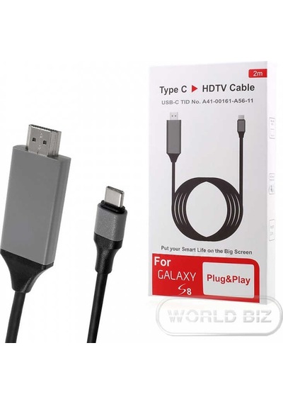 Zore Type-C Hdmi Kablo Kırmızı Kutulu