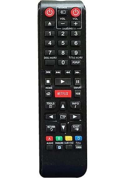 Samsung Uyumlu Netflix Tuşlu Lcd-led Tv Kumandası 18201/