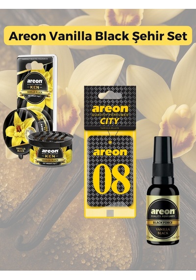 Areon Vanilla Black Şehir Set-08