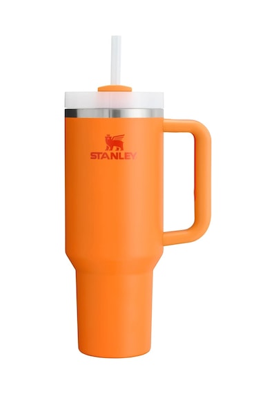 Stanley Quencher H2.o Flowstate Tumbler Pipetli Termos 1.18l - Goldenrod Coral Turuncu