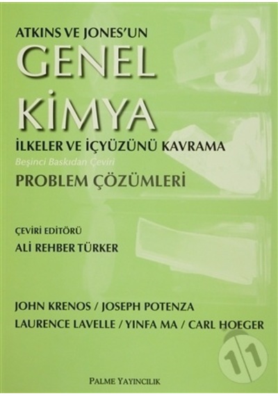Palme Yayınevi Genel Kimya Problem Çözümleri Atkıns