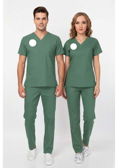 Unisex Ameliyat Yeşil Yeni Yönetmeliğe Uygun Armalı Scrubs Likralı Üniforma Takımı Frosty Spruce Yeşil Yeşil Unisex Ameliyat Yeşil Yeni Yönetmeliğe Uygun Armalı Scrubs Likralı Üniforma Takımı Frosty Spruce Yeşil Yeşil