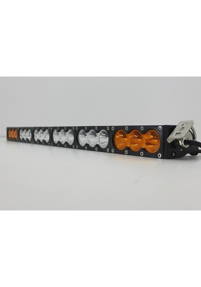 Rooster 180w 80 Cm Tek Sıra Beyaz Kenarı Turuncu Off Road