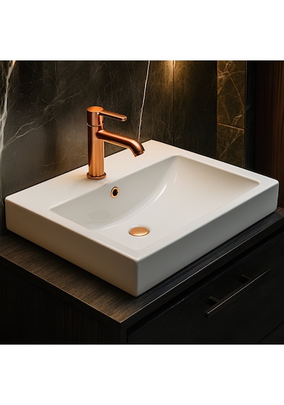 Newarc Aqua 5022B Etajer Uyumlu Lavabo