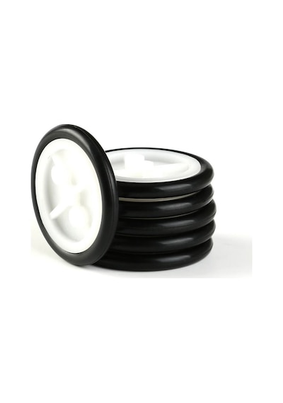 29mm Mini Rubber Tekerlek 2mm Mil Uyumlu Robot Oyuncak Wheel