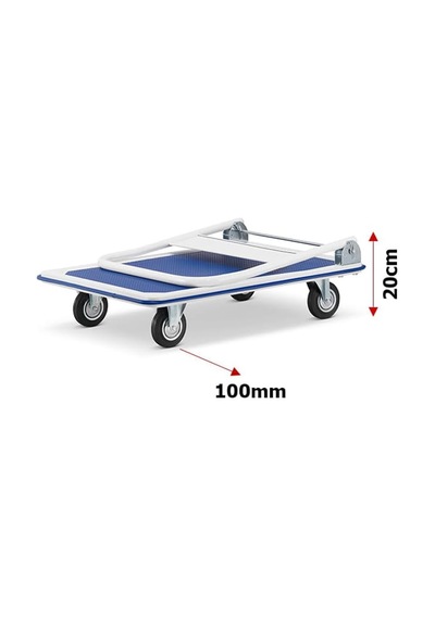 Profesyonel Katlanabilir Paket Ve Koli Taşıma Arabası 150 Kg