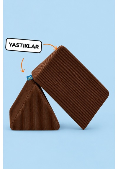 Funbed Sofa Çocuk Oyun Koltuğu, Modüler Katlanır Yatak Ve Oyun Minderi Seti, Süngerli Güvenli Çocuk Kanepe Kahverengi - 889056427 Kahverengi Funbed Sofa Çocuk Oyun Koltuğu, Modüler Katlanır Yatak Ve Oyun Minderi Seti, Süngerli Güvenli Çocuk Kanepe Kahverengi - 889056427 Kahverengi