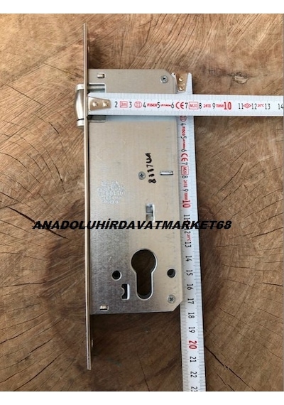 Kale Kapı Kilidi 154-40 Silindirli Çarpma Makaralı Metal Kapı