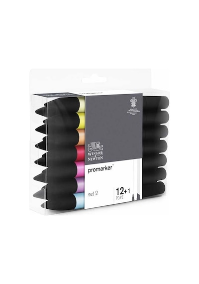 Winsor Newton Promarker 12+1 Kalem Seti 2 4832