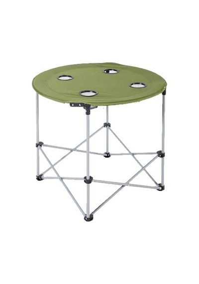 Katlanır 4 Kişilik Kamp Masası 71 Cm Yeşil